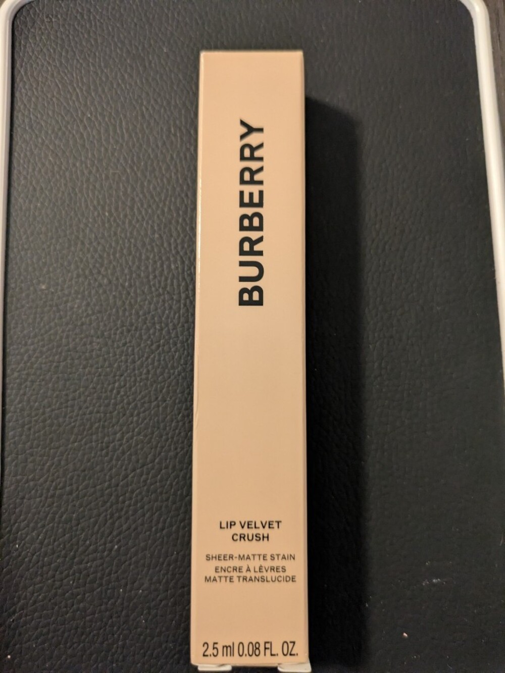 Burberry Lip Velvet Crush Sheer-Matte Stain in Copper Pink